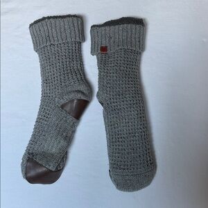 Bickley + Mitchell Cozy Knit Socks‎ in Charcoal Gray